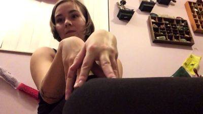 goddessvioletta cum for my long slender teen fingers xxx - drtuber.com