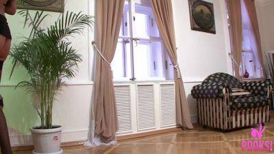 Double Dicked Teen Nymphomaniac Bayley Gets Filled By 2 Big Cocks! - upornia.com