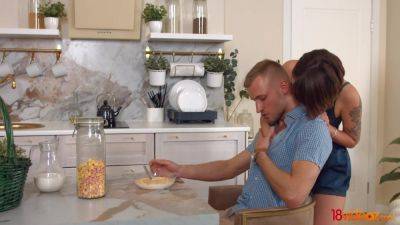 After Breakfast Anal Is Served - hotmovs.com