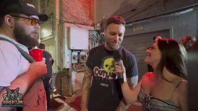 Thalia Rhea UNSCRIPTED and UNHINGED Adult Street Interviews - hotmovs.com