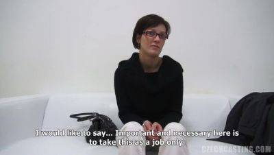 Gorgeous Helena: A Brunette's Casting - xxxfiles.com - Czech Republic