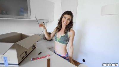 Wavy Haired Latina Gets Her Hairy Muff Deeply Penetr - videooxxx.com