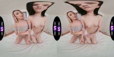 Nikki Fox - Rika Fane - Nikki Fox & Rika Fane get naughty in a steamy virtual reality bed - sexu.com