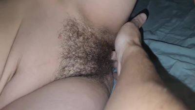 Husband Jercked Off His Dick On My Hairy Pussy - hclips.com