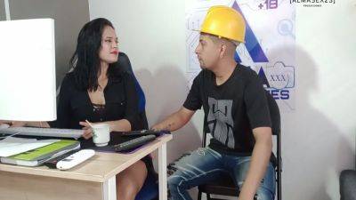 I Give A Good Fuck With My Hard Cock To My Boss So She Wont Fire Me From My Job - hclips.com