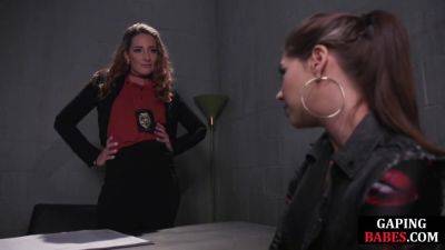 Lez anal babe asstoyed by GF in lingerie before enema - hotmovs.com