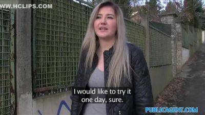 Cute Russian Vixen Takes Meaty Whopper For Good Cash - hclips.com - Russia