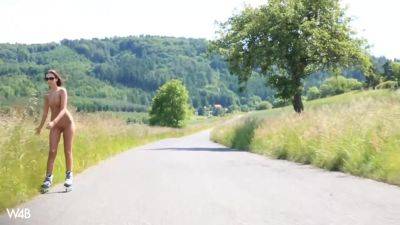 Roller Skating With Sabrisse - videomanysex.com