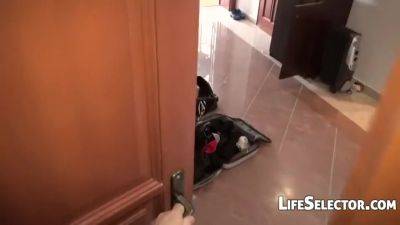 Aletta Ocean In Gets Fucked Hard By Two Guys - hotmovs.com