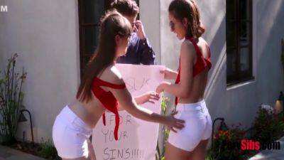 Stepsisters Fuck Virgin 8 Min With Aria Lee And Luna Rival - hclips.com