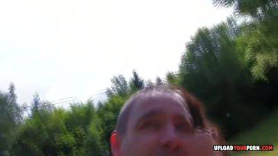 Coquettish Babe Gets Fornicateed Outdoors Without Me - hclips.com