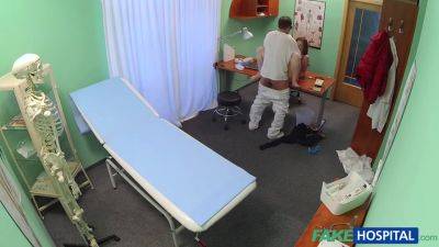 Shameless Young Brunette Damsel Rides Doctors Cock - videomanysex.com