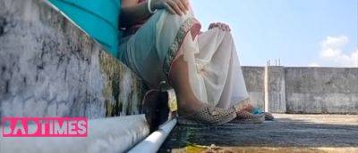 Hard Fucking With Desi Girl In Outdoor - desi-porntube.com - India