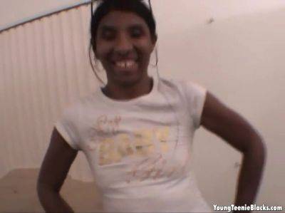 Skinny ebony fingered in POV sex scene - txxx.com