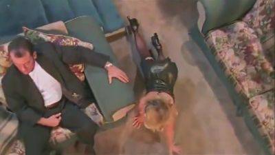 Curvy Nympho In Black Lingerie Strokes And Sucks Fat Cock - upornia.com