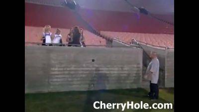 Football Team Gangbangs A Cheerleader - upornia.com