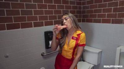 Mackenzie Mace - Mackenzie Mace - The Bathroom Break - upornia.com
