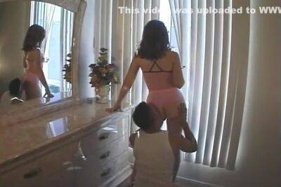 While She Enjoys The View At The Window Her Boyfriend Fondles Her Cunt - upornia.com - Usa