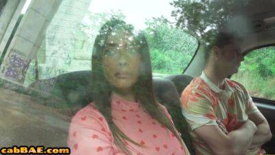 Dirty talking taxi slut enjoys amateur taxi sex outdoor - hotmovs.com