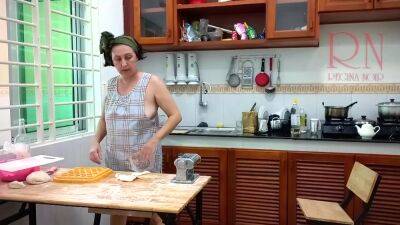 Ravioli Time! Naked Cooking A Nudist Cook At Nudist Hotel Resort. Nude Maid. Naked Hou - Regina Noir - hotmovs.com