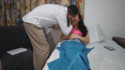 Stepmom Surprises Doctor After A Good Blowjob Lets Him Penetrate Her Tight Pussy Until Cumming - hotmovs.com