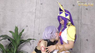 cosplay lesbian - Fetish Japanese Movies - Lesshin - hotmovs.com - Japan