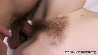 Elley Ray enjoys a hard fuck in bed with her man - WeAreHairy - hotmovs.com