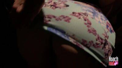 Slut Bitch Likes To Be Fingered In Her Ass In Public - videomanysex.com