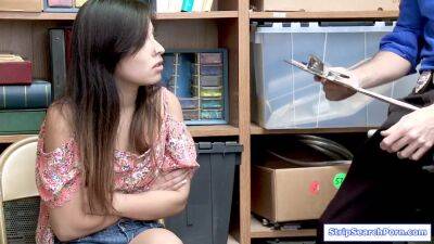 An Officer Fucks Teen Staff For Stealing - Jasmine Gomez - hotmovs.com