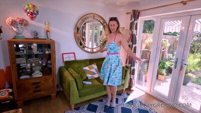 Lara Latex In Sheer Panties - hotmovs.com