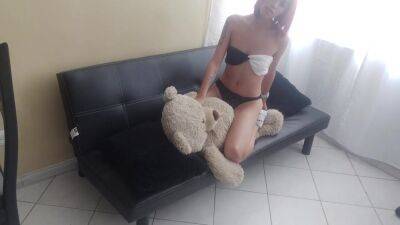 Barbara Fucks Her With Teddy Bear - hclips.com