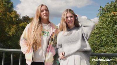 Rikki Lee - Rikki Lee - Lesbian Hotties Look At The Before Pleasuring Each Other - upornia.com - Germany