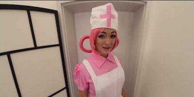 Zuzu Sweet As POKEMON NURSE JOY Draining Your Pokeballz - drtuber.com