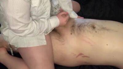 She Cums On A Vibrator And I Cum On Her Dress - upornia.com