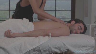 Katya Rodriguez - Happy Ending - Young Latina Teen Katya Rodriguez Gives Her New Boss A Happy Ending Massage Katya Rodriguez - E80 - upornia.com