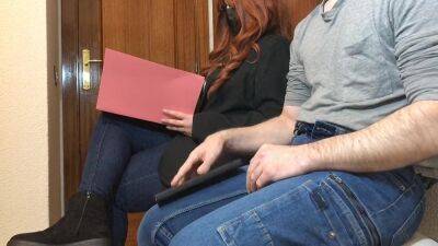 Im Taking A Risk... Dickflash On Waiting Room And Begin To Jerking Off My Cock - upornia.com