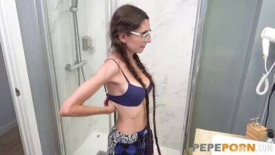 Even in the shower, she gets POUNDED HARD! Sex never ends for her - veryfreeporn.com - Spain