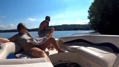 Last few weeks of summer so we had to get in some hot sex on the lake - xxxfiles.com