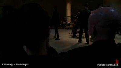 Brunette Babe Gang Banged In Public With Cece Stone - upornia.com