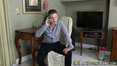Shlong sucking babysitter - xxxfiles.com