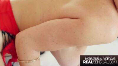 Sexy Krissy Lynn In Red lingerie For Passion Date - porntry.com