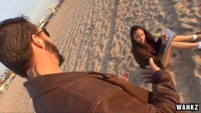 Finds On The Beach To Fuck With Alexis Love And Jack Vegas - hotmovs.com