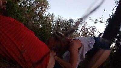 She Snuck Away From Her Husband On Thanksgiving For Some Good Dick By The River - hclips.com