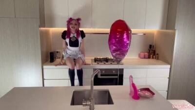 Anime Maid Wants To Play While Master Is Away - upornia.com