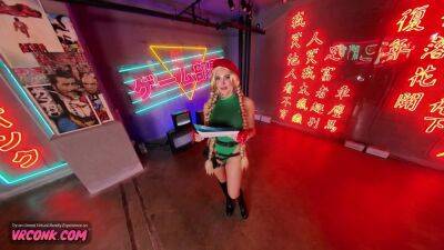 VR Conk Ella Reese as sexy Cammy from Street Fighter saga XXX Parody VR Porn - hotmovs.com