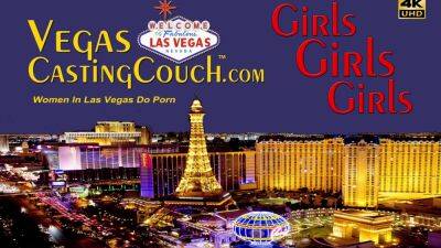 Lesbian Interracial Casting In Vegas - Kissing - Licking - Scissoring - Strapon Fucking - hotmovs.com