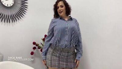 Sweetheart Mia In Plump And Thick Bbw Huge Tits Mia Fucks For Your Tribute - hotmovs.com