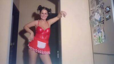 Slave Licking Pussy And Gets Strap-on Fucked - hotmovs.com