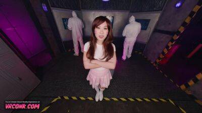 VR Conk D.VA sucking cock for big buff - Kimmy Kimm Overwatch cosplay VR Porn - hotmovs.com