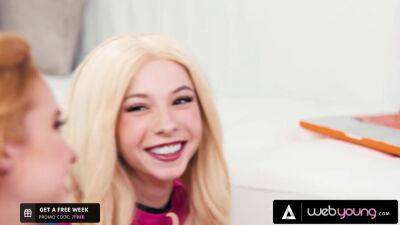 Chloe Cherry - Chloe - Petites Kenzie Reeves and Chloe Cherry Have Hard Pussy Eating, Fingering, and Scissoring Training - hotmovs.com